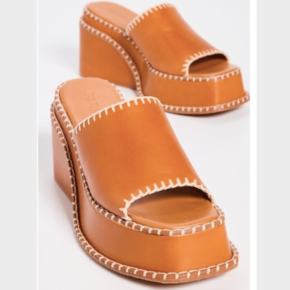 Farm Rio Wedge Mule Sandals - Picture 2 of 4